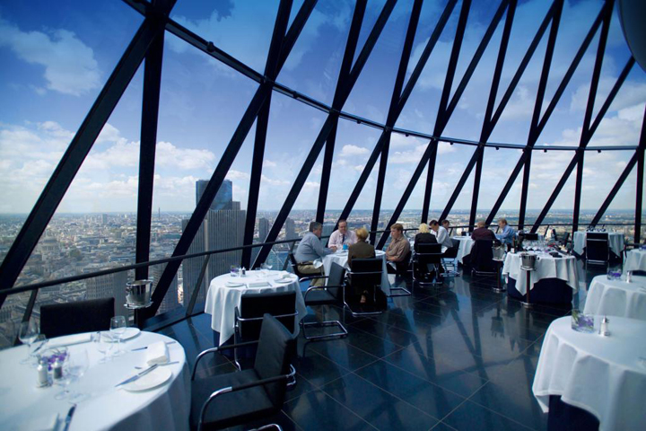 Top of the building